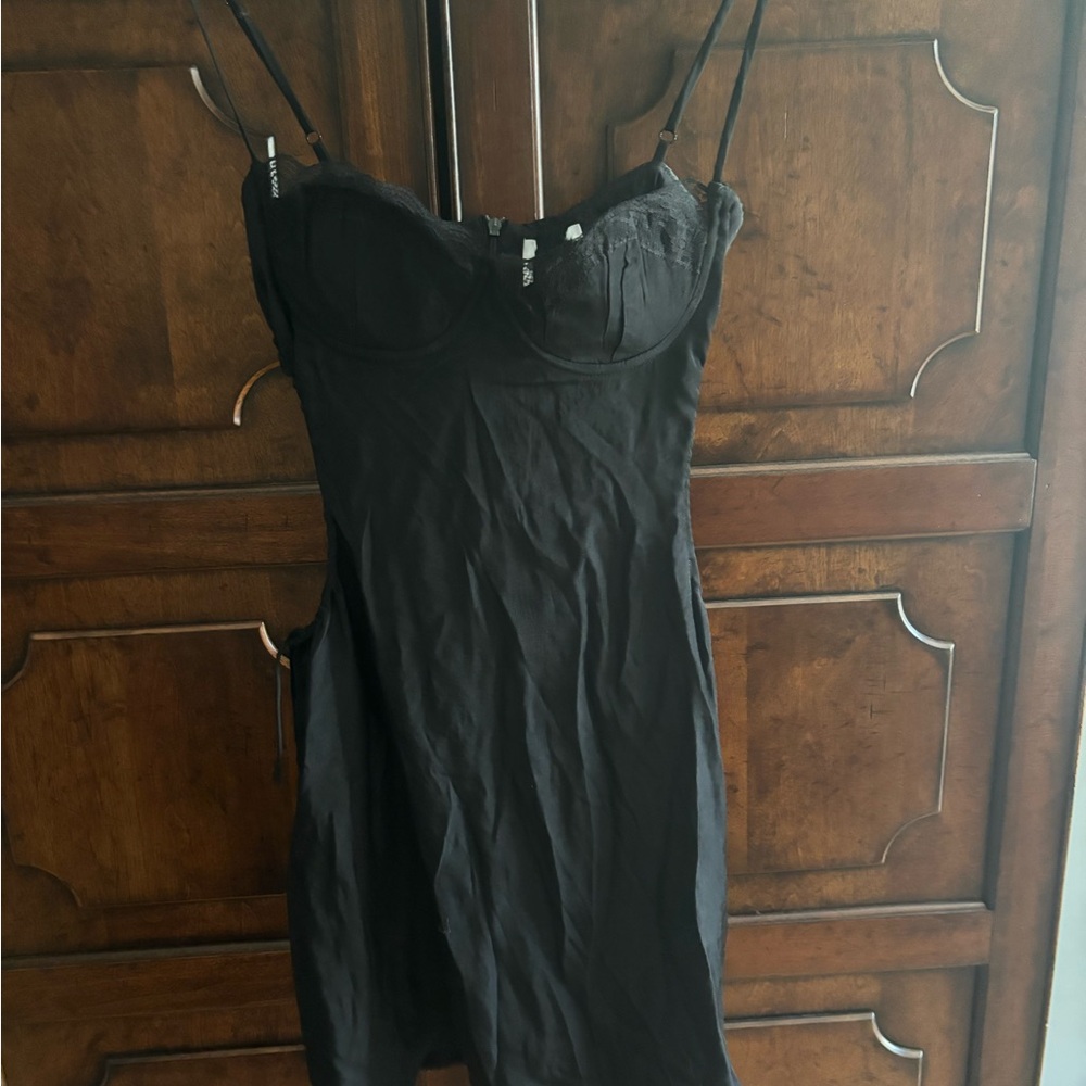 Princess Polly Black Mini Dress